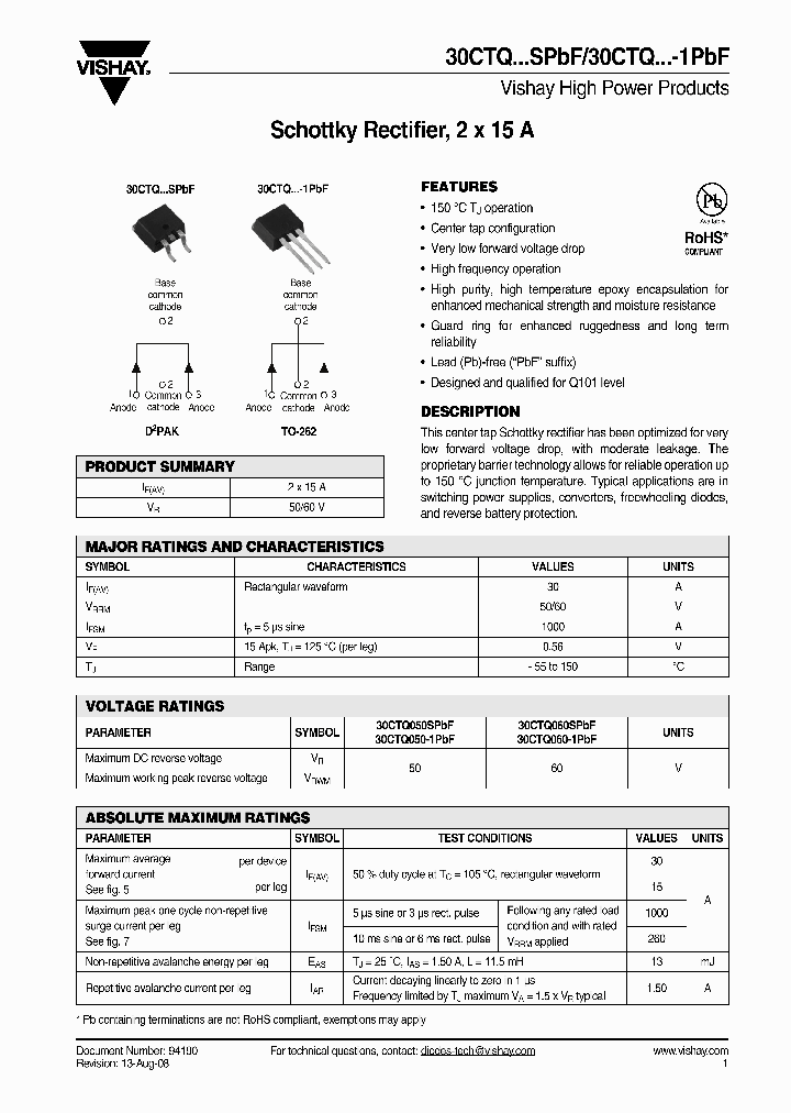 30CTQ60SPBF_4253234.PDF Datasheet