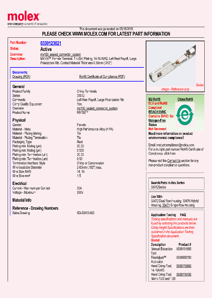 33012-3021_4909426.PDF Datasheet Download --- IC-ON-LINE