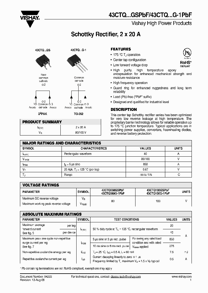 43CTQ080G-1PBF_4901720.PDF Datasheet