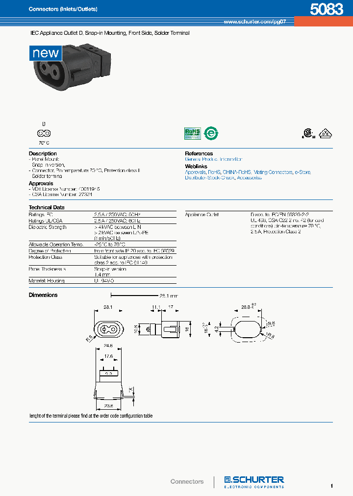 5083_4616145.PDF Datasheet Download --- IC-ON-LINE