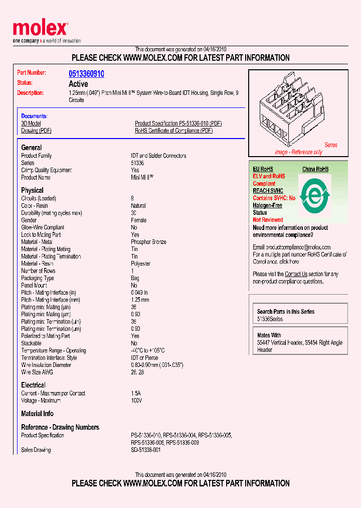 51336-0910_4895907.PDF Datasheet