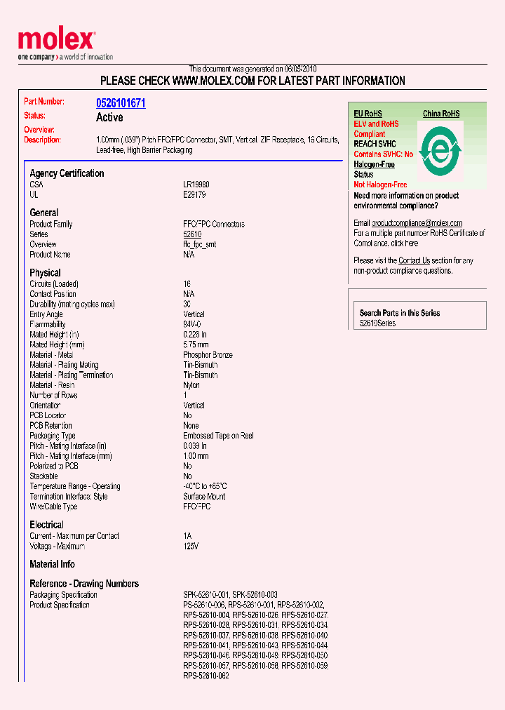 52610-1671_4874459.PDF Datasheet