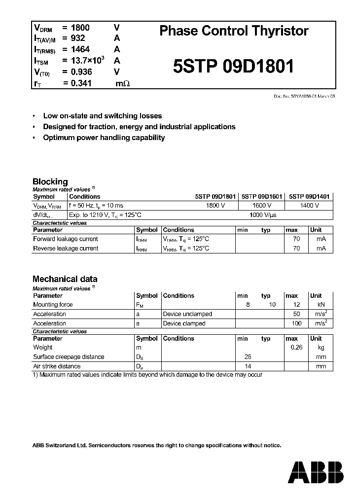 5STP09D1401_4220923.PDF Datasheet