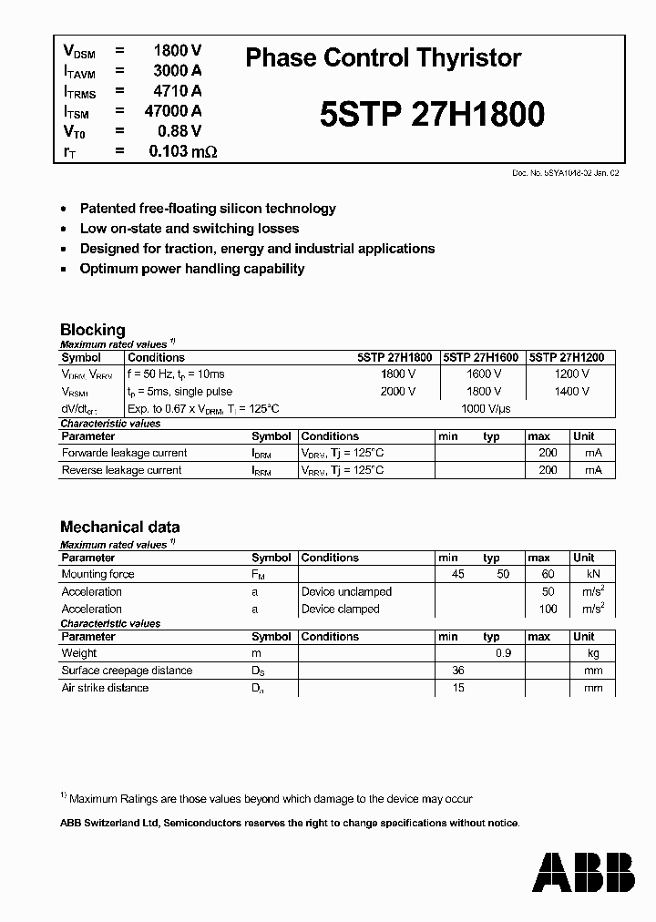 5STP27H1600_4187850.PDF Datasheet