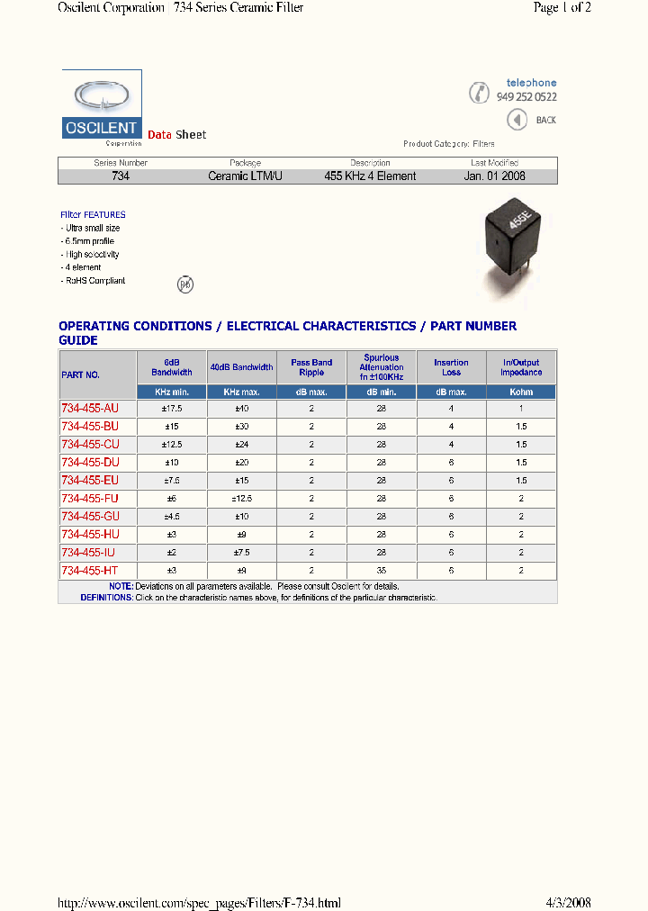 734-455-AU_4807002.PDF Datasheet