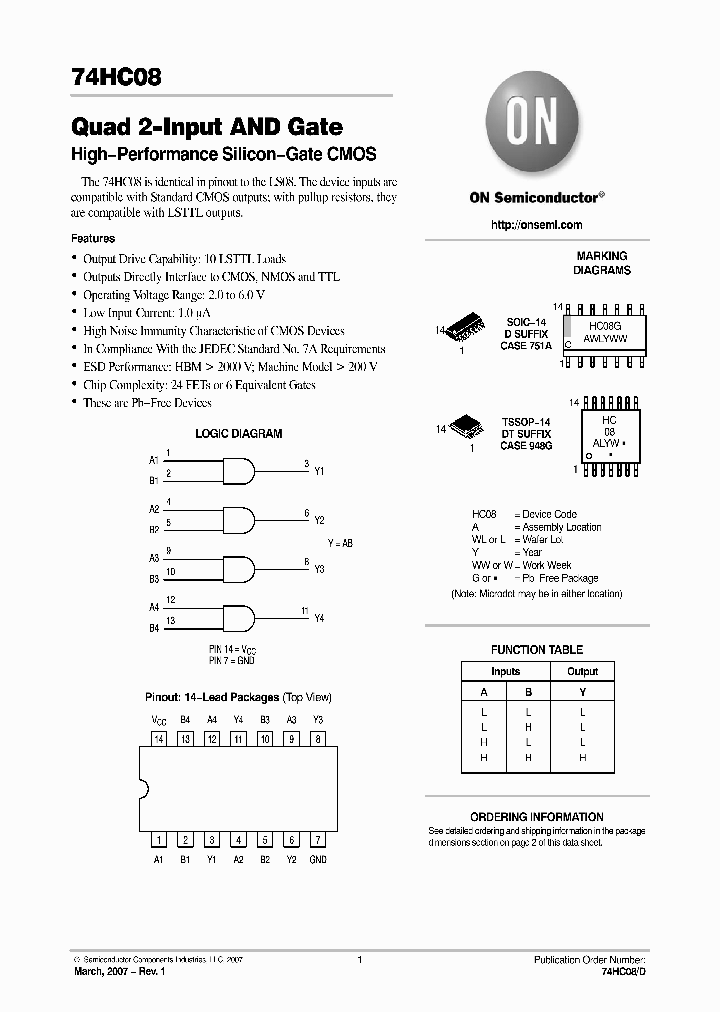 74HC08_4735668.PDF Datasheet