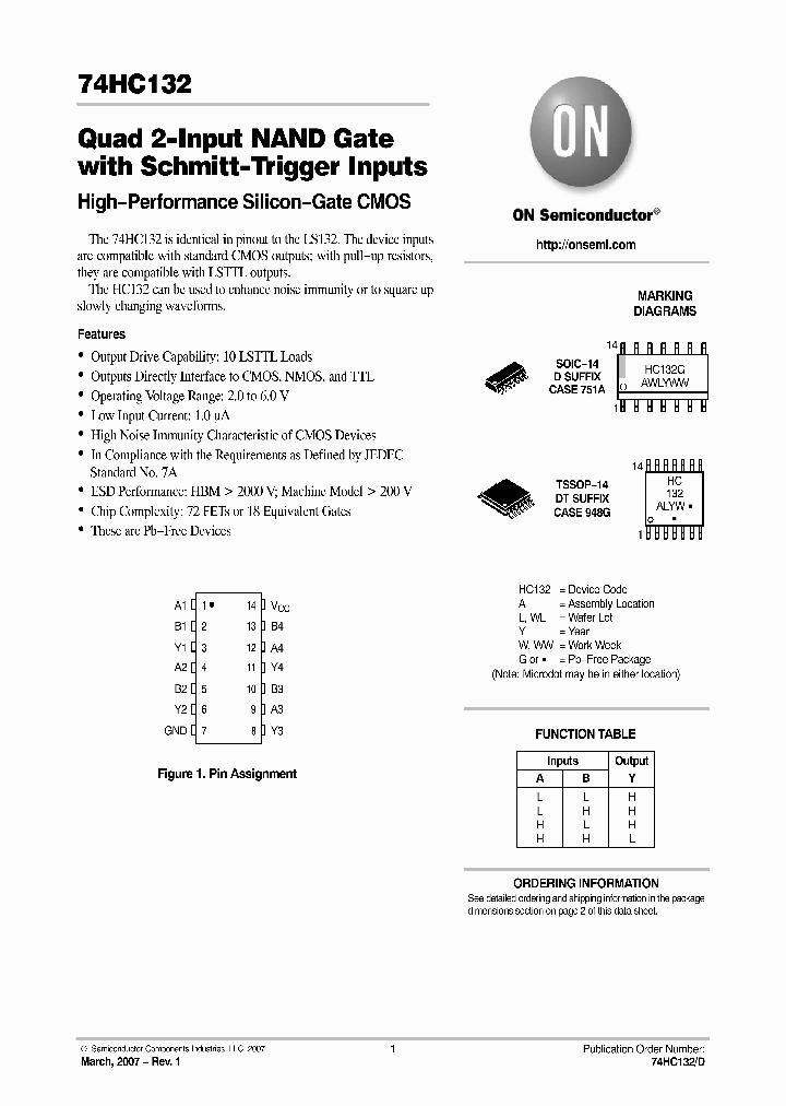 74HC132_4590730.PDF Datasheet