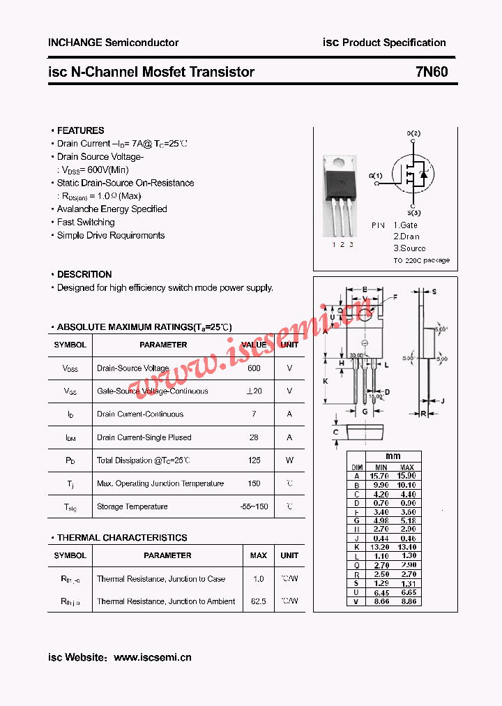 7N60_4617037.PDF Datasheet