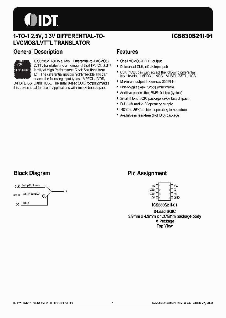 830S21AMI-01LF_4519662.PDF Datasheet