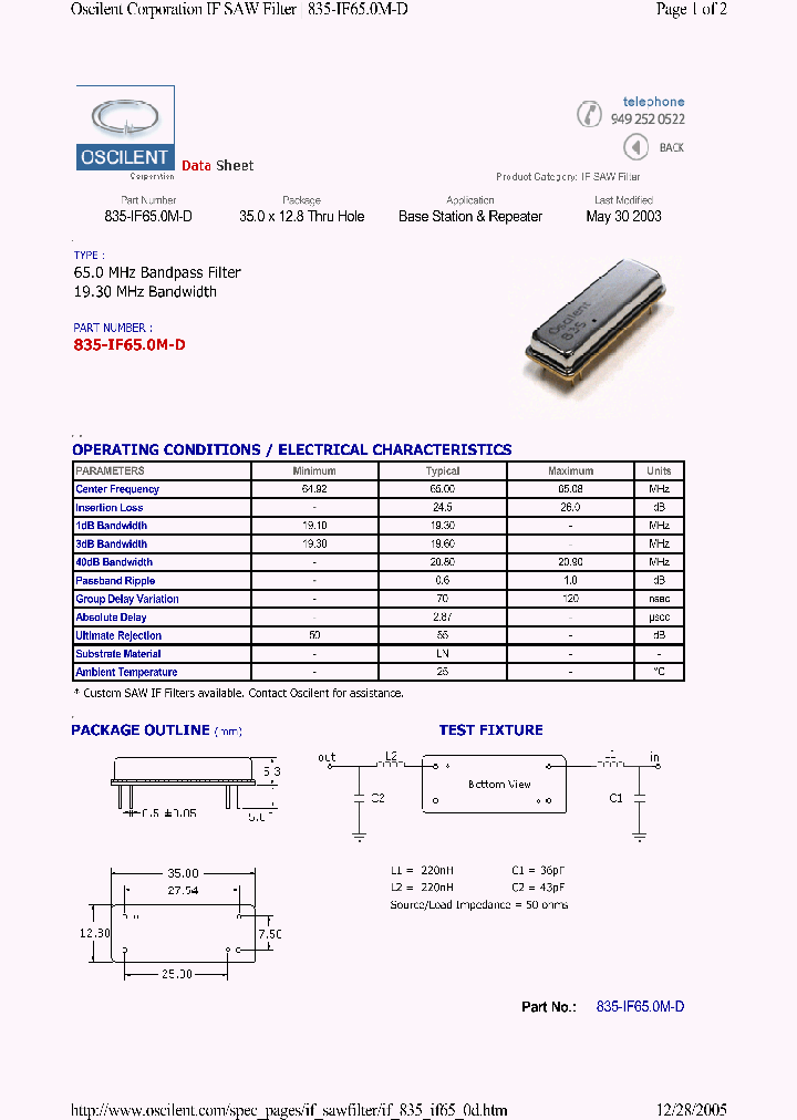 835-IF650M-D_4709733.PDF Datasheet
