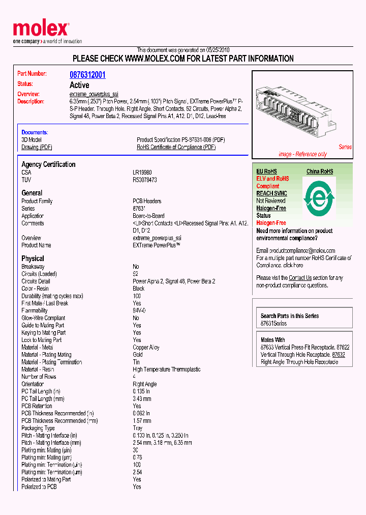 87631-2001_4901816.PDF Datasheet