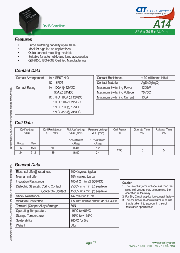 A141ACQ24VDC_4822469.PDF Datasheet