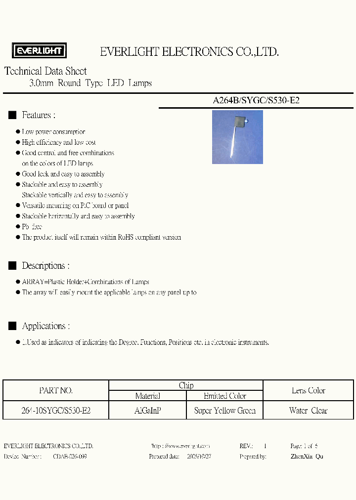 A264B-SYGC-S530-E2_4670282.PDF Datasheet