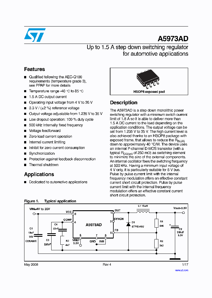 A5973AD_4246165.PDF Datasheet