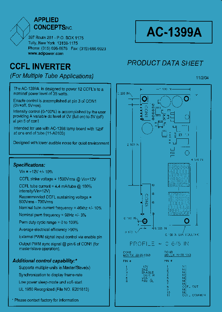 AC-1399A_4677534.PDF Datasheet Download --- IC-ON-LINE