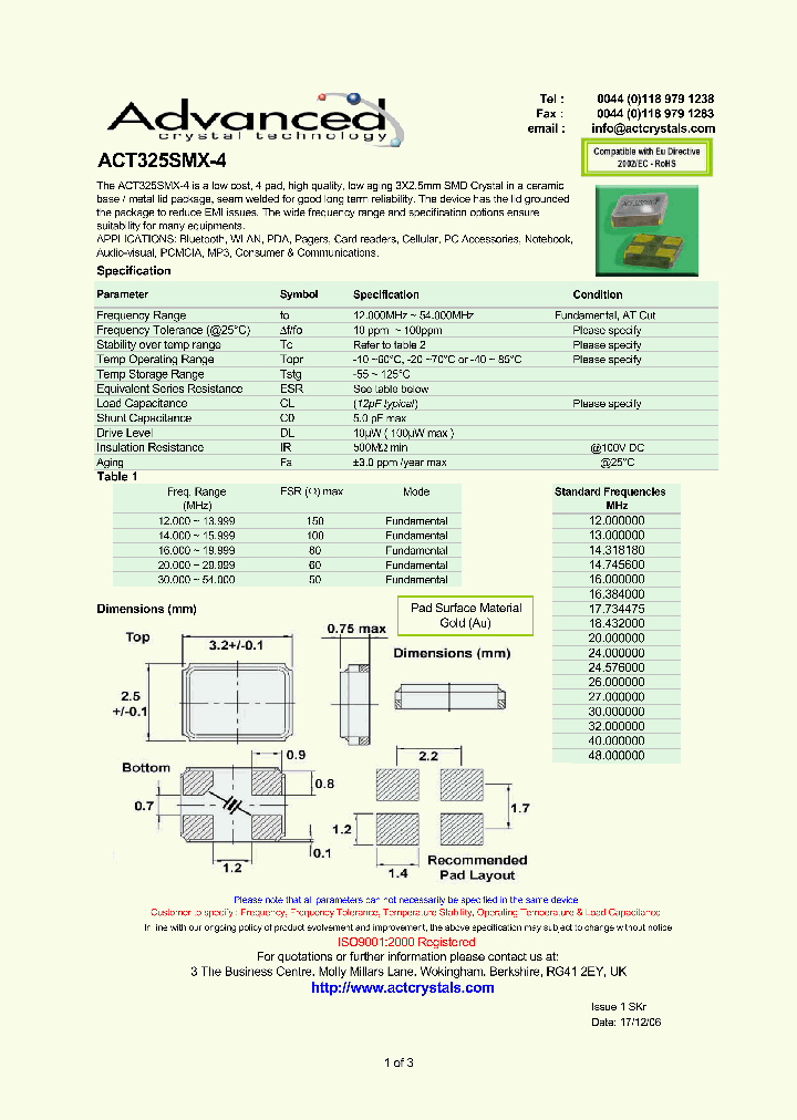 ACT325SMX-4_4198255.PDF Datasheet