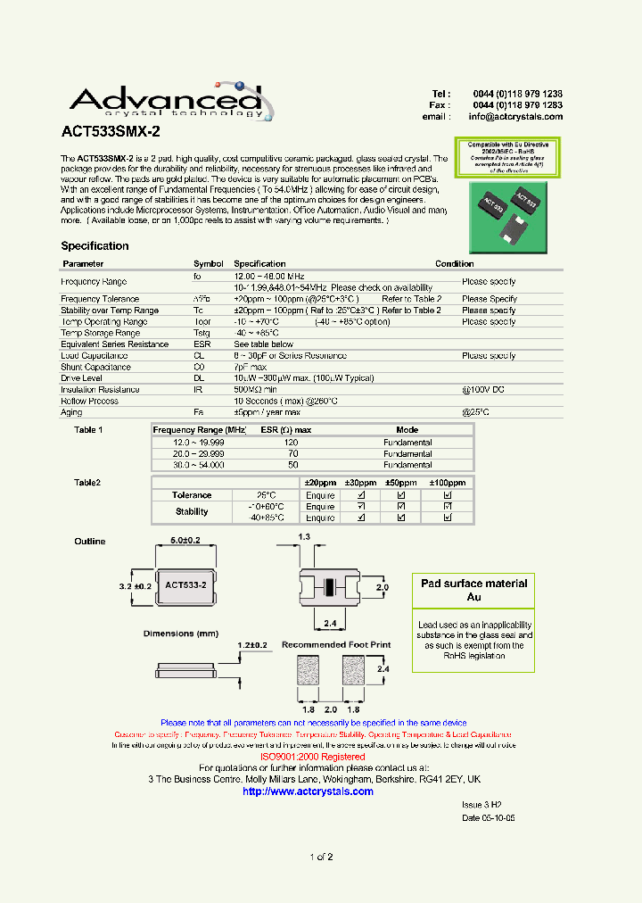 ACT533SMX-2_4198242.PDF Datasheet
