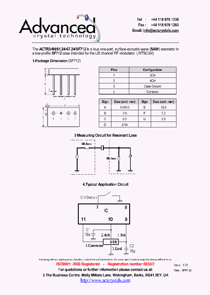 ACTR34N6124SF712_4231622.PDF Datasheet