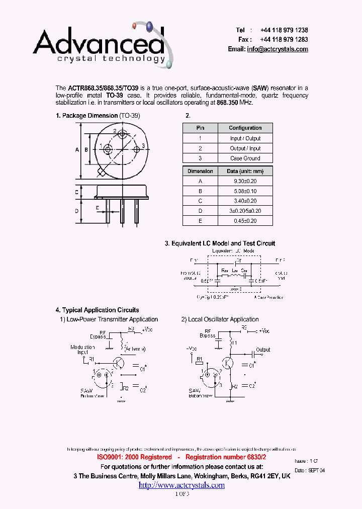 ACTR868351_4554501.PDF Datasheet