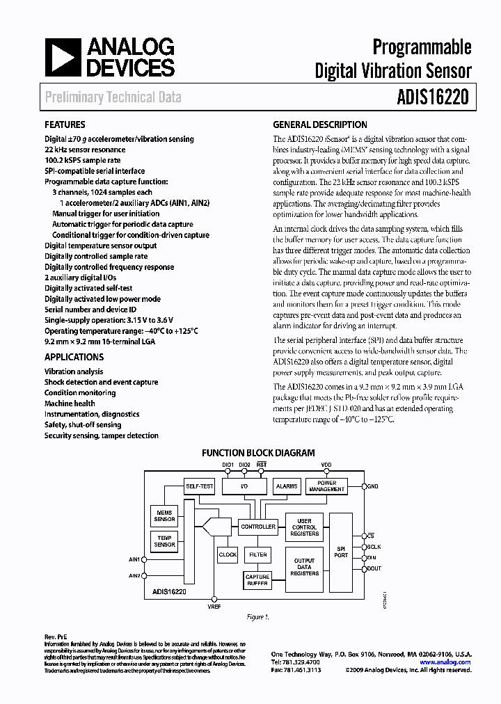 ADIS16220CCCZ_4904917.PDF Datasheet