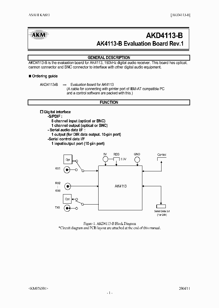 AK4113-B_4806435.PDF Datasheet