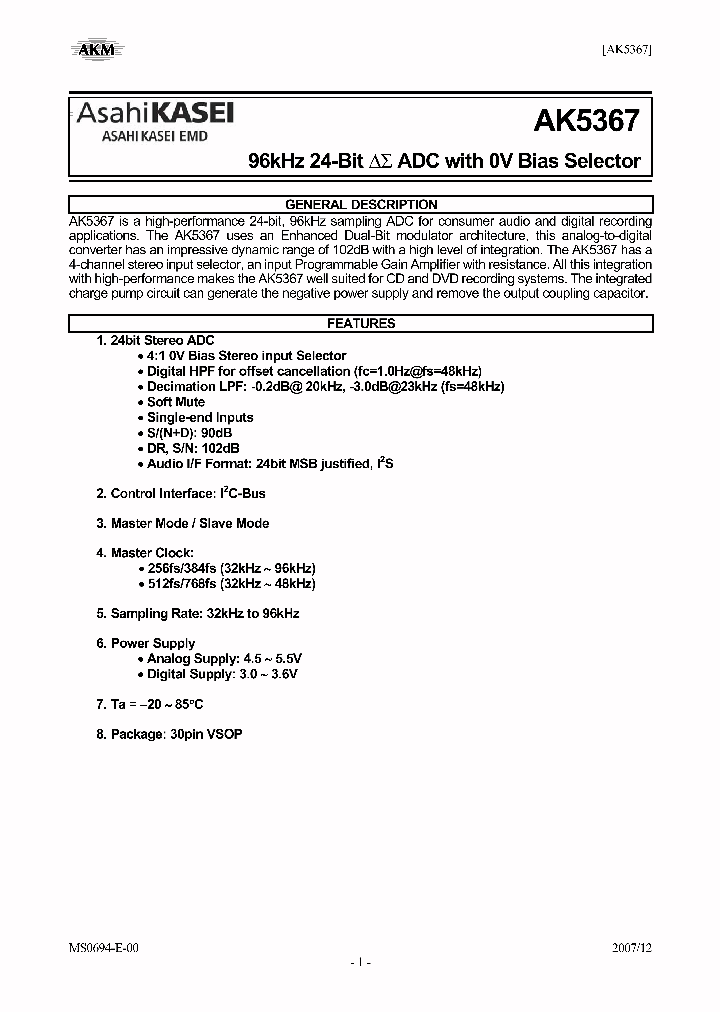 AK5367_4700398.PDF Datasheet