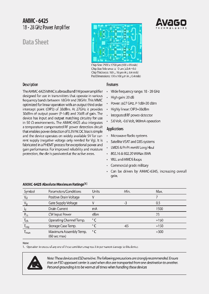 AMMC-6425_4697251.PDF Datasheet