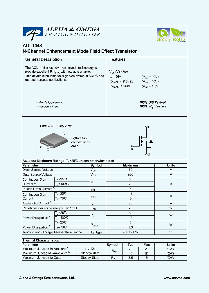 AOL1448_4326835.PDF Datasheet