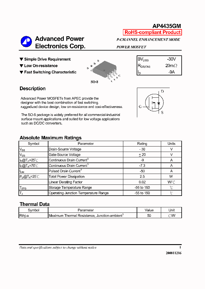 AP4435GM_4340861.PDF Datasheet