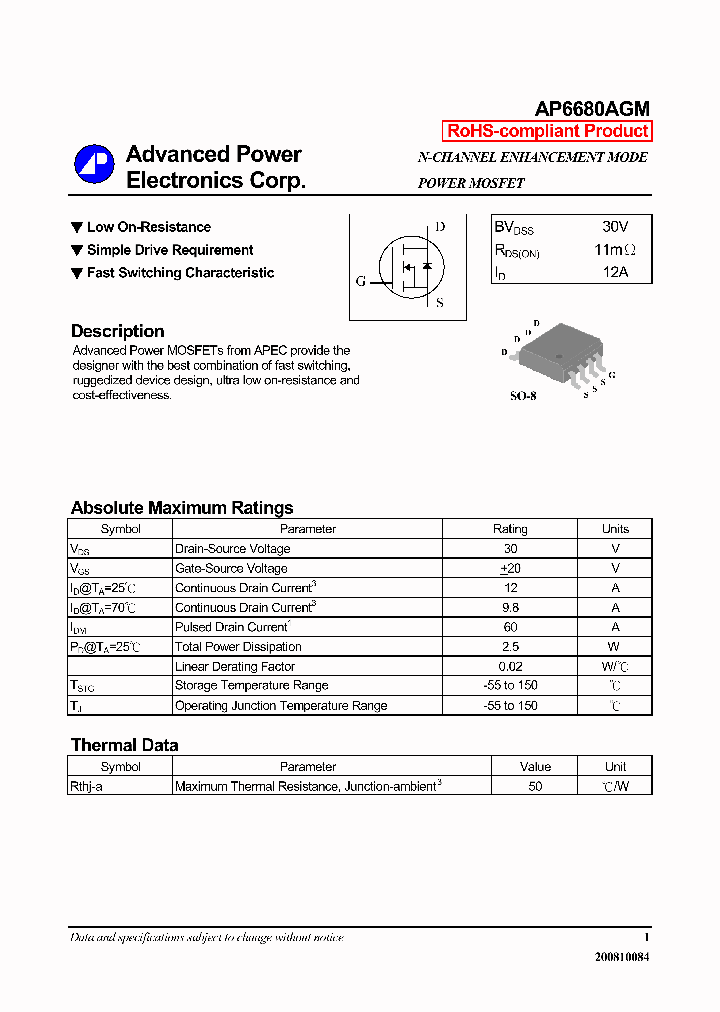 AP6680AGM_4702822.PDF Datasheet