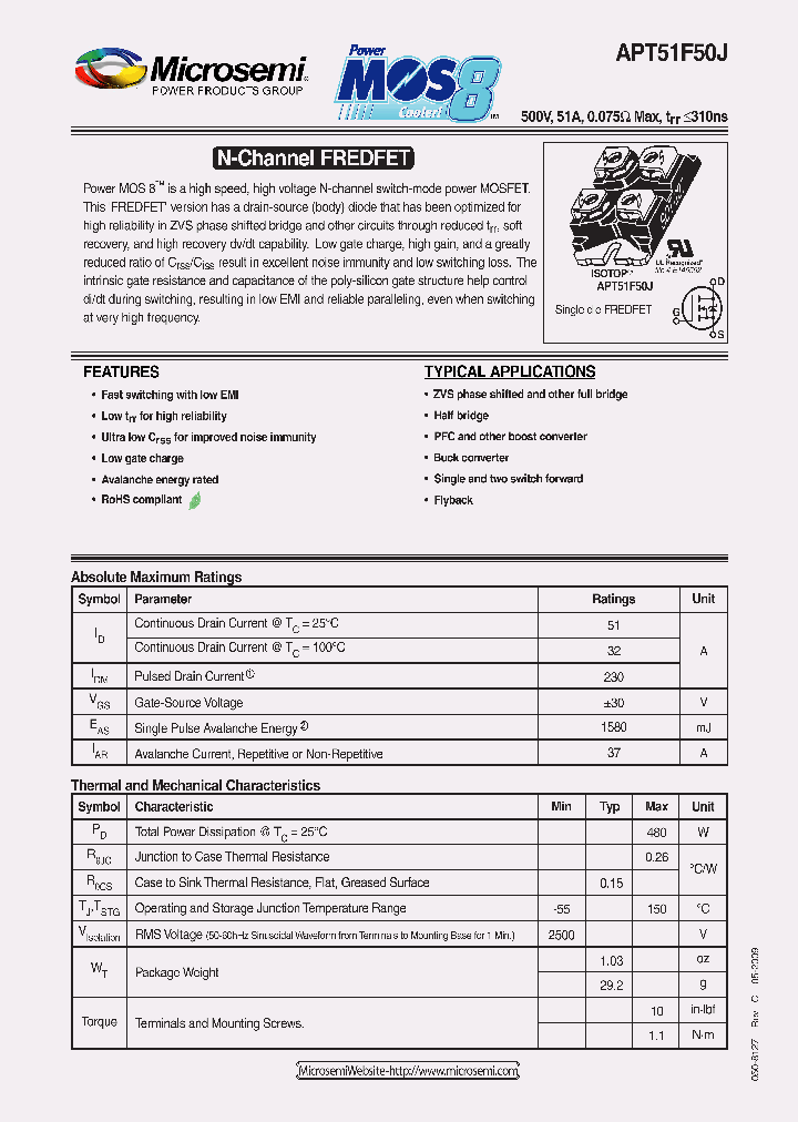 APT51F50J_4675981.PDF Datasheet