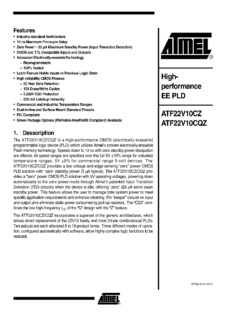 ATF22V10CQZ-20SU_4784552.PDF Datasheet