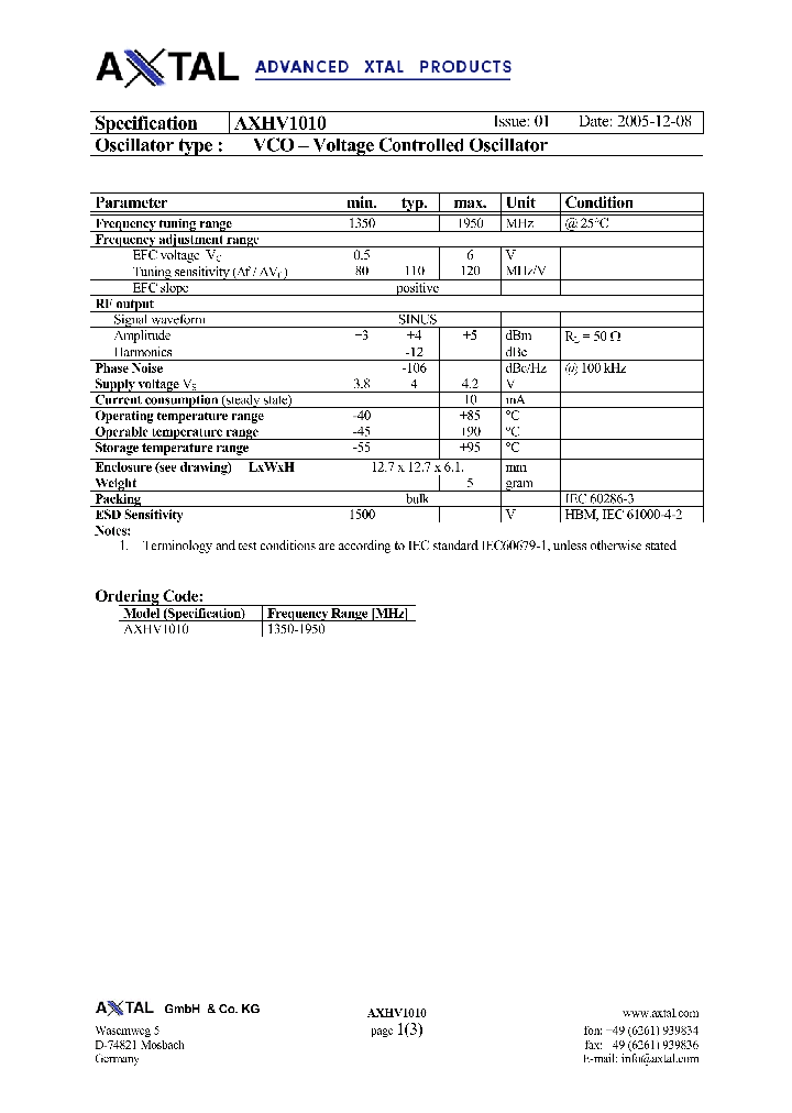 AXHV1010_4194051.PDF Datasheet