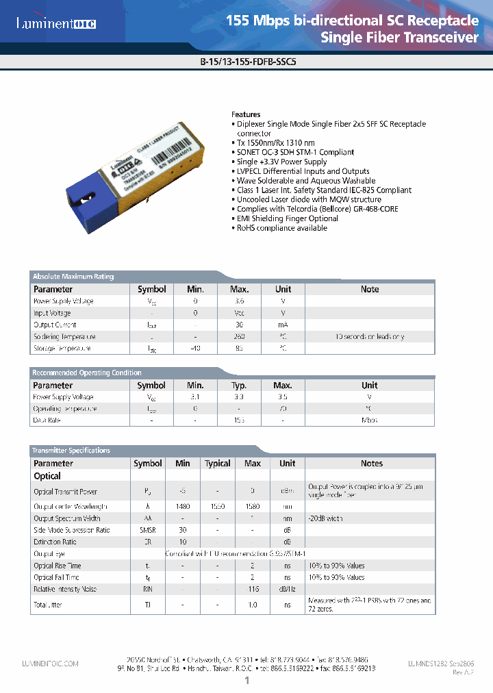 B-15-13-155-FDFB-SSC5_4754990.PDF Datasheet