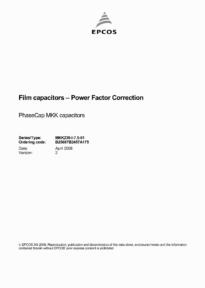 B25667B2457A175_4566293.PDF Datasheet