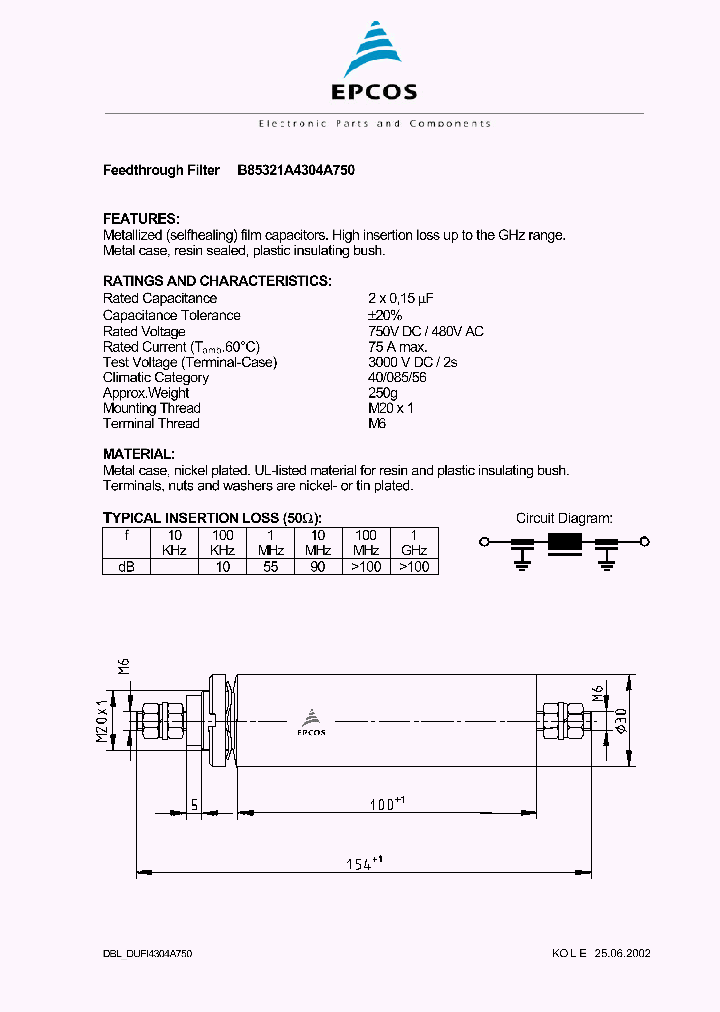 B85321A4304A750_4576906.PDF Datasheet