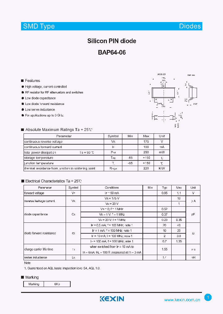 BAP64-06_4276200.PDF Datasheet