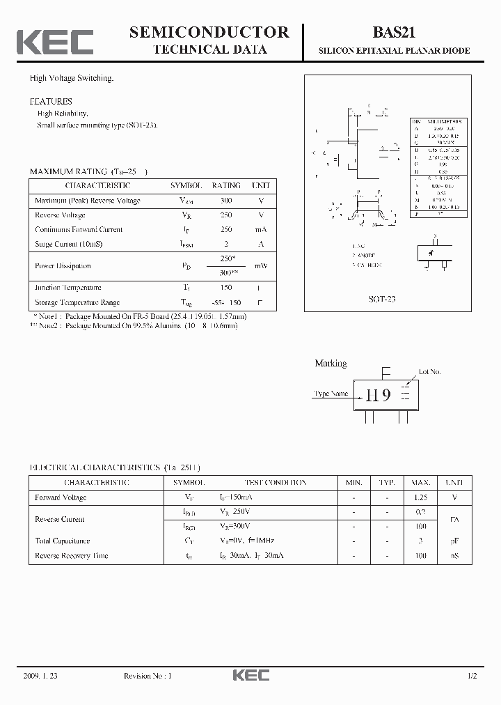 BAS21_4468820.PDF Datasheet