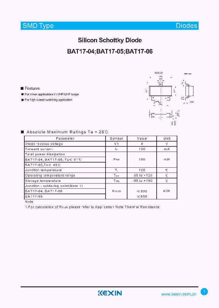 BAT17-04_4317305.PDF Datasheet