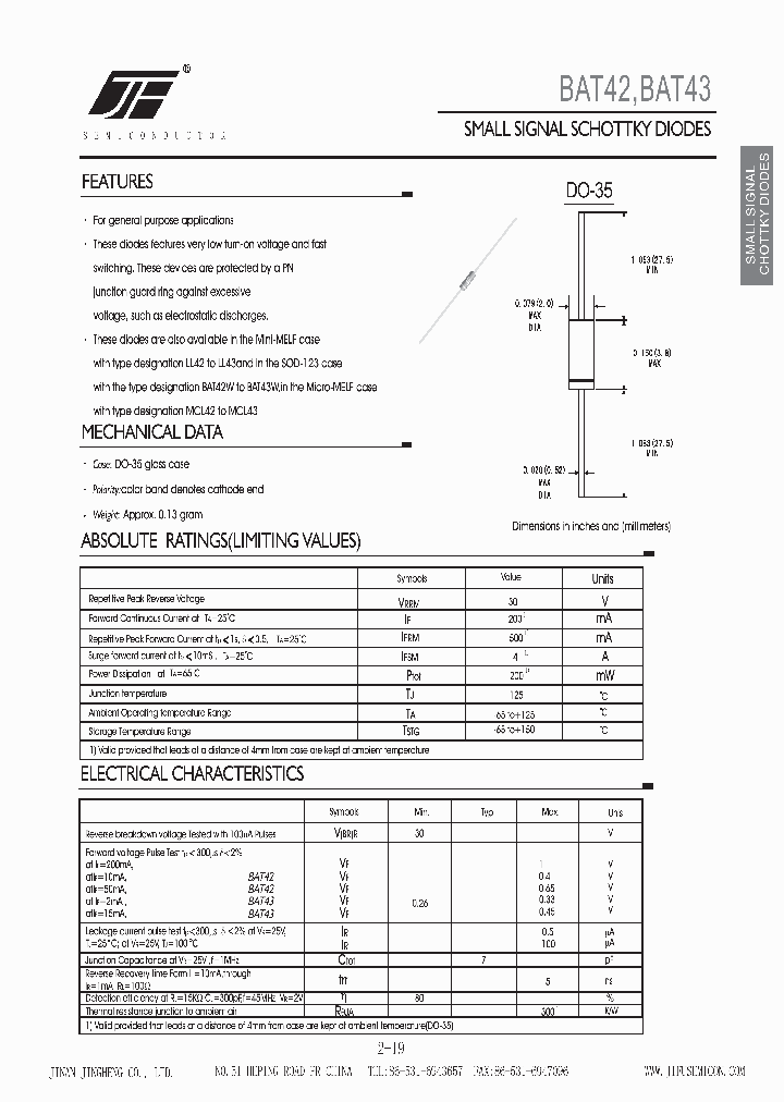 BAT43_4708697.PDF Datasheet