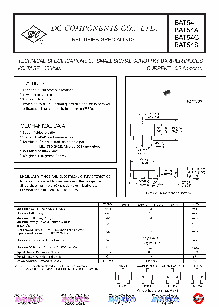 BAT54C_4394687.PDF Datasheet