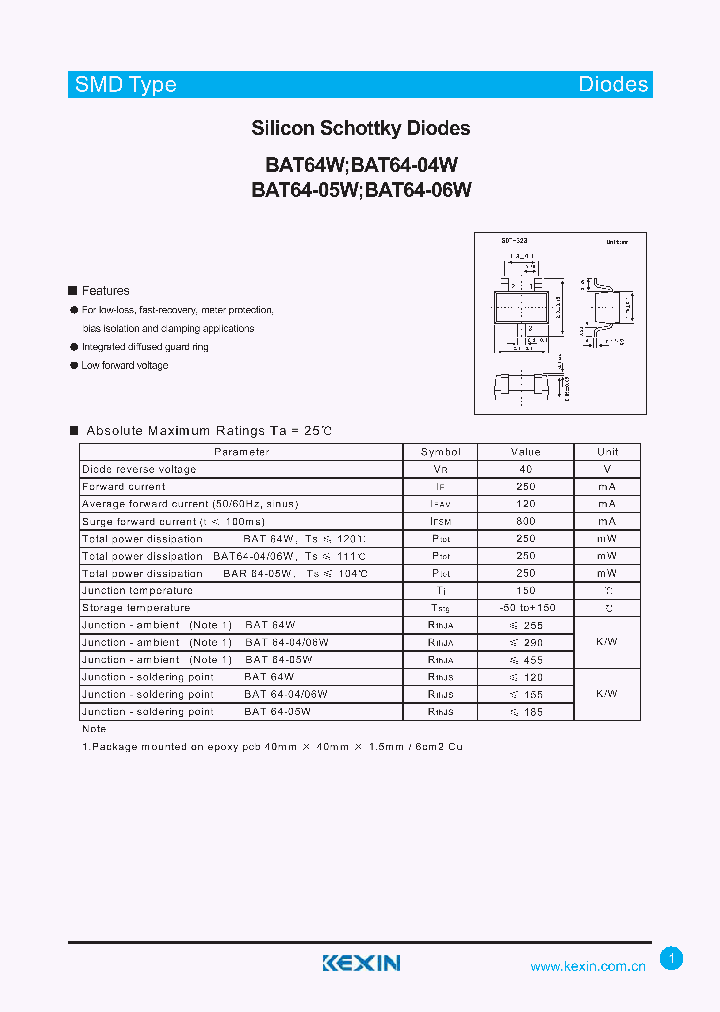 BAT64-04W_4295649.PDF Datasheet