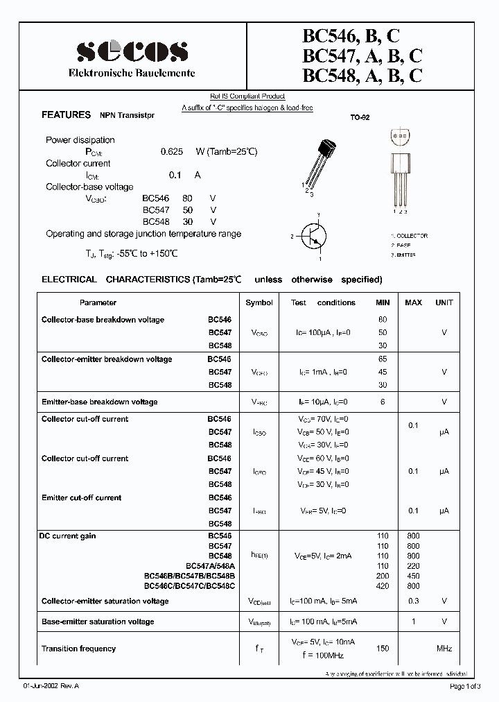 BC547_4457312.PDF Datasheet