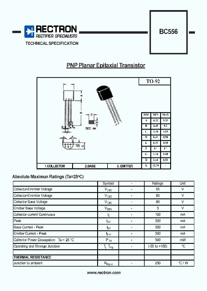 BC556_4719329.PDF Datasheet Download