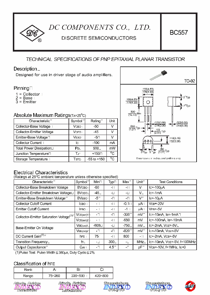 BC557_4562718.PDF Datasheet Download