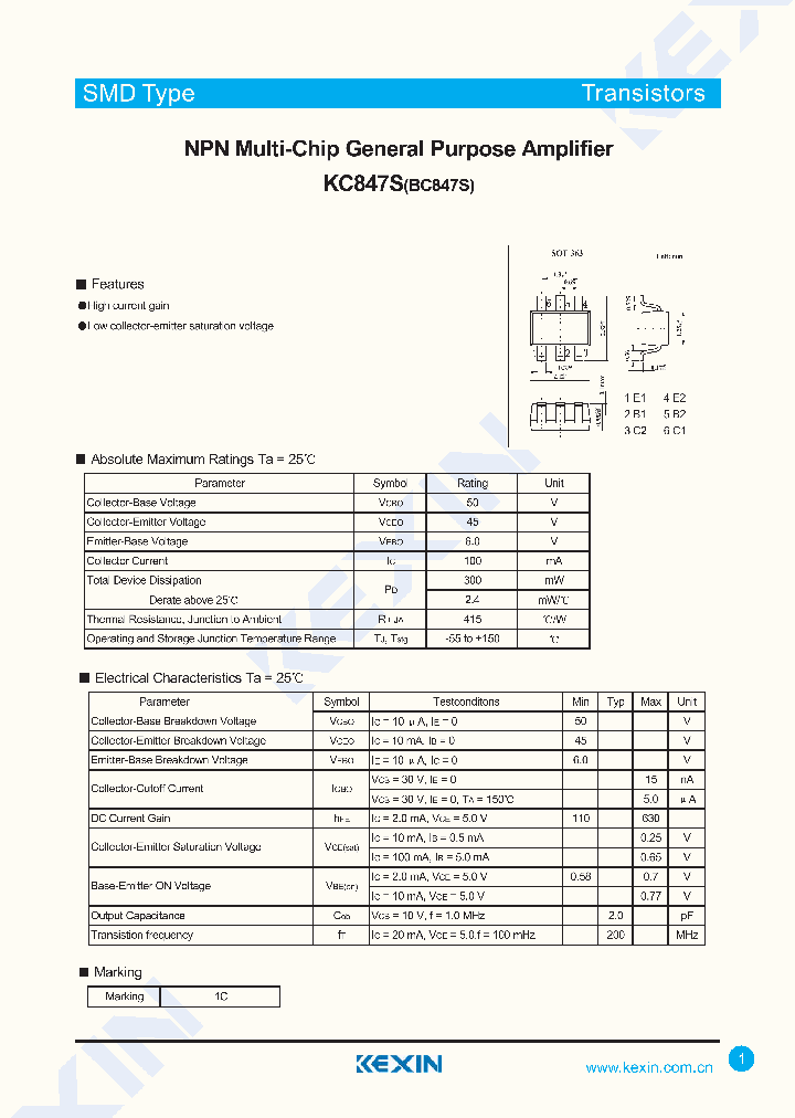 BC847S_4335459.PDF Datasheet