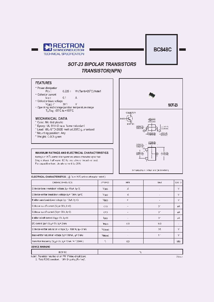 BC848C_4602467.PDF Datasheet