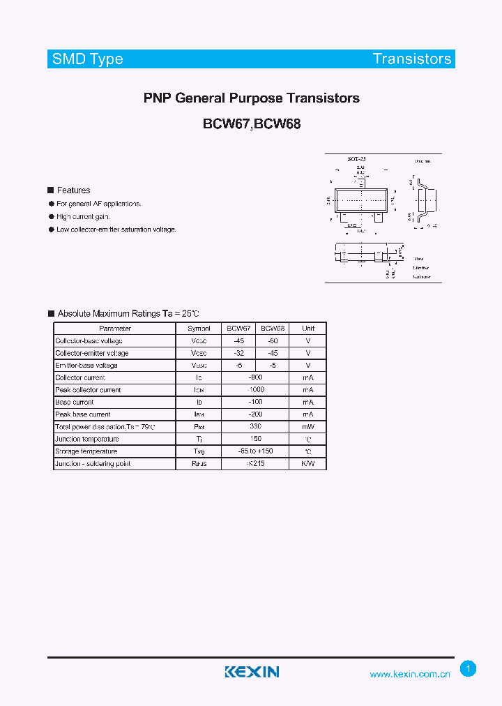 BCW68_4288589.PDF Datasheet