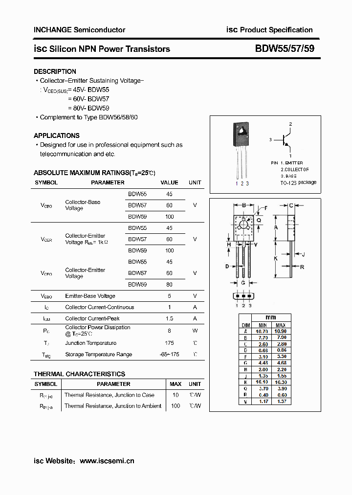 BDW55_4373792.PDF Datasheet