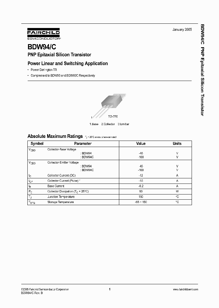 BDW9405_4264430.PDF Datasheet